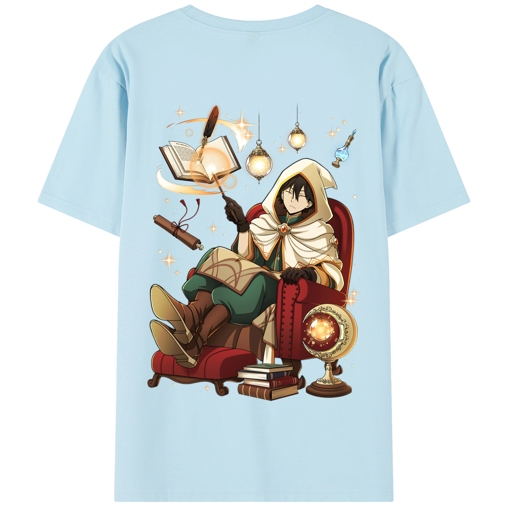 （画像用） 文豪ストレイドッグス Bungo Stray Dogs 綿100％半袖Tシャツ（背面プリント）
